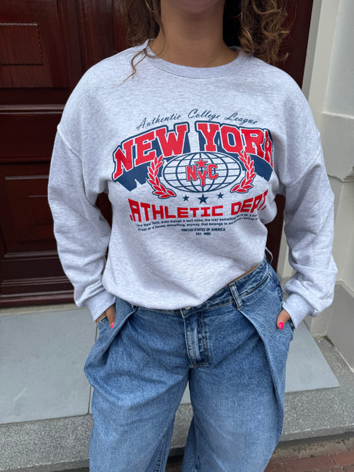 NEW YORK SWEATER GREY