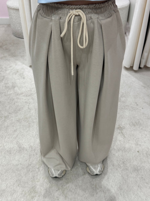 DOMI WIDE JOGGER BEIGE