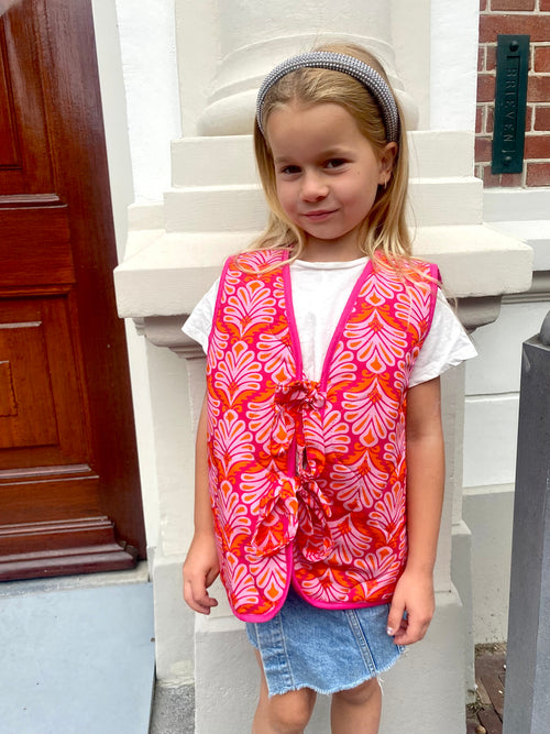 LILLY GILET PINK