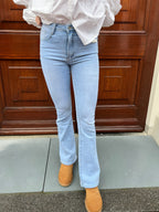 SANNE FLARED JEANS BLUE