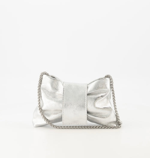 BOW BAG SILVER