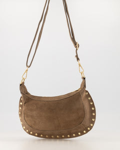MONICA SUEDE BAG COGNAC