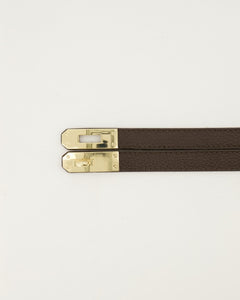 GARCIA BELT DARK BROWN