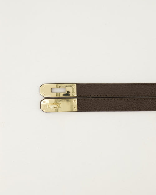 GARCIA BELT DARK BROWN