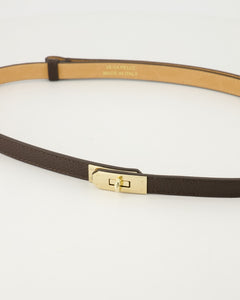 GARCIA BELT DARK BROWN