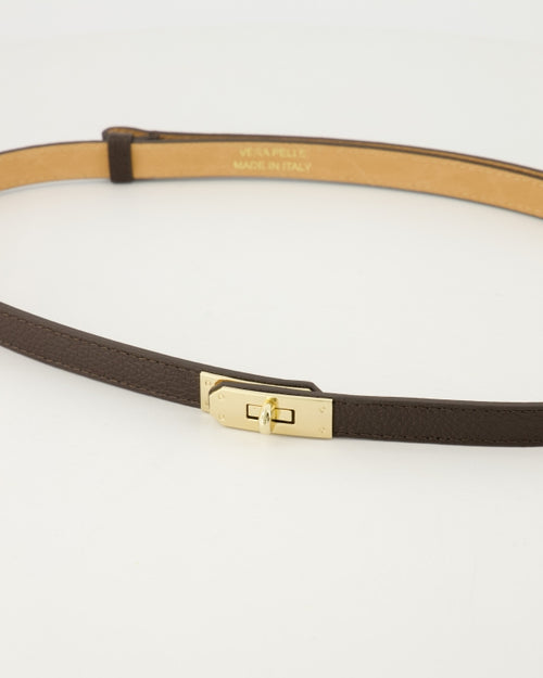 GARCIA BELT DARK BROWN