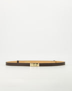 GARCIA BELT DARK BROWN